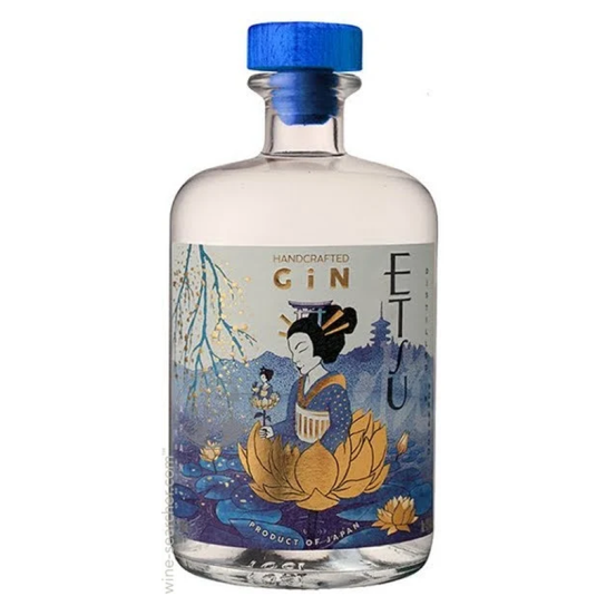 Etsu Gin 43% 700mL Japanese gin bottle with yuzu botanicals NZ