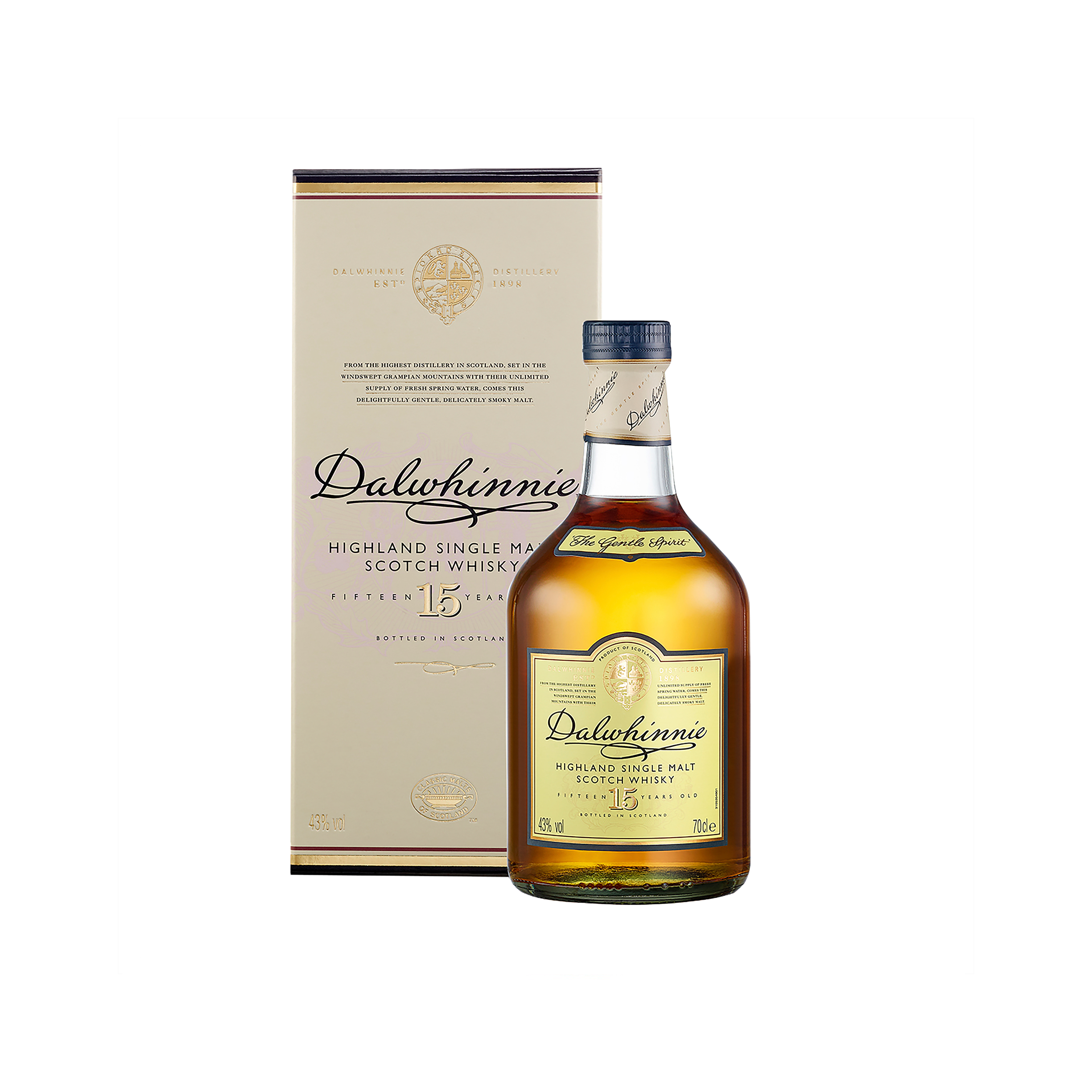 Dalwhinnie 15YO 43% 700ml