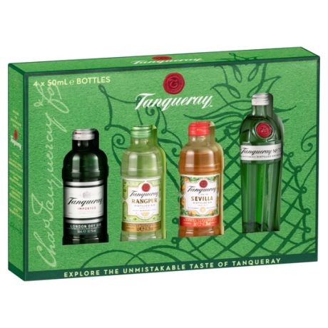 Tanqueray Mixed Giftpack 4 x 50mL