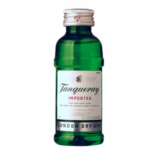 Tanqueray 47.3% London Dry Gin 50mL bottle NZ