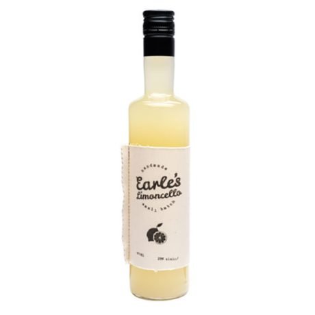 Earle's Limoncello 500ml bottle Italian lemon liqueur NZ