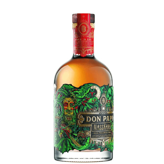 Don Papa Masskara Rum 700mL bottle tropical honey rum NZ