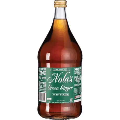Nolas Green Ginger Wine 1.5L