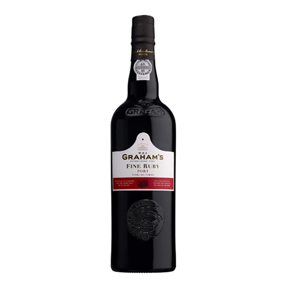 Graham's Fine Ruby Port 750ml bottle Portuguese fortified wine NZ