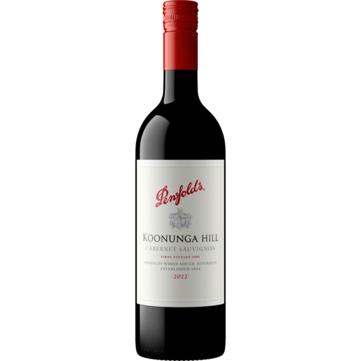 Penfolds Koonunga Hill Cabernet Sauvignon red wine bottle NZ