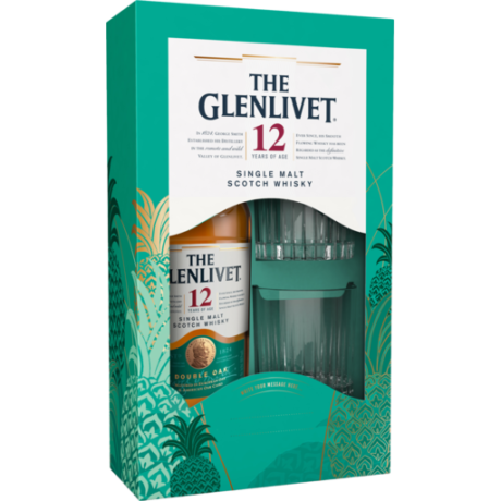 Glenlivet 12YO + 2 Glasses GP
