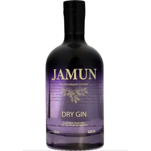 Jamun Himalayan Juniper dry gin bottle 750ml NZ