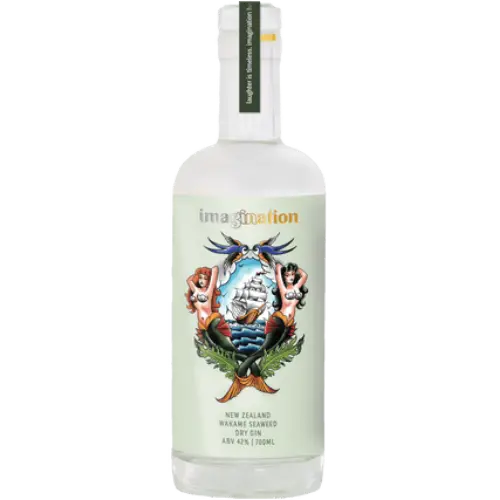 Imagination Wakame SW gin bottle 700ml craft gin NZ