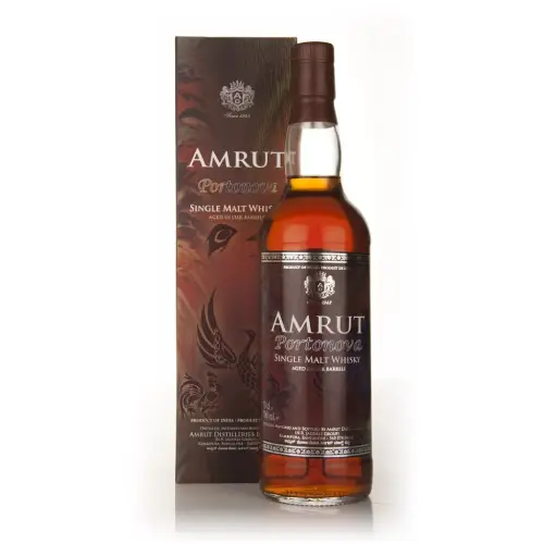 Amrut Portonova Indian single malt whisky bottle NZ