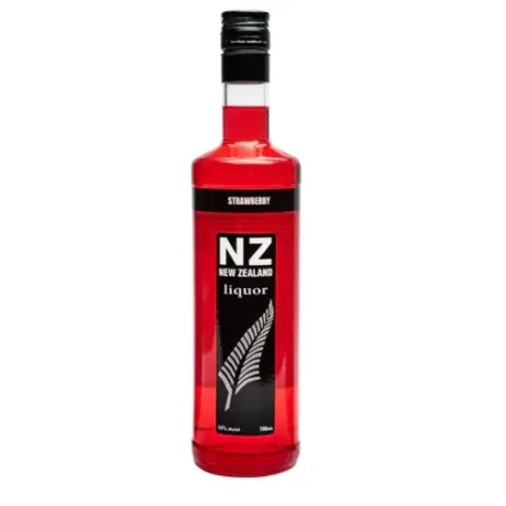 NZ Liquor Strawberry 700ml bottle fruit liqueur New Zealand