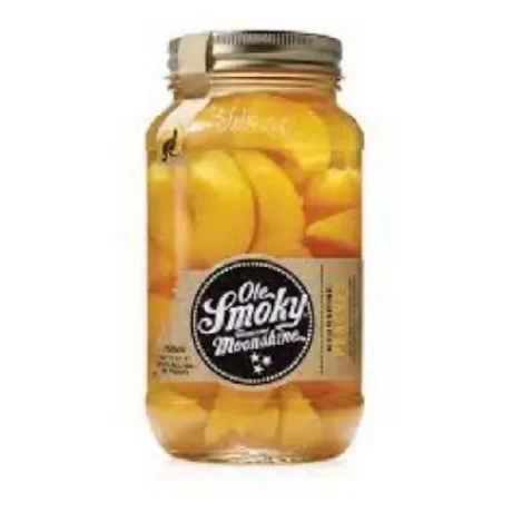 Ole Smoky Peaches 750ml Tennessee moonshine liqueur bottle NZ