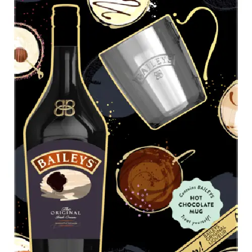 Baileys Hot Choc Mug GP 700ml Irish cream liqueur gift set NZ