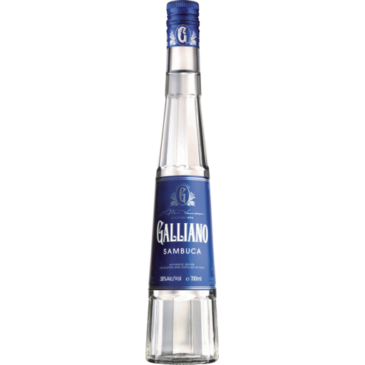 Galliano White Sambuca 700ml bottle Italian anise liqueur NZ