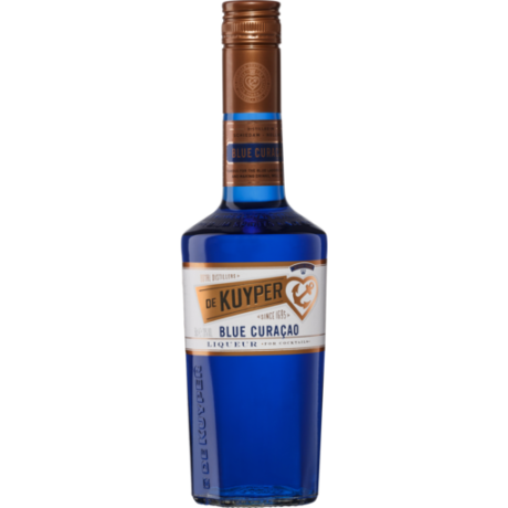 De Kuyper Blue Curacao 500mL liqueur bottle NZ