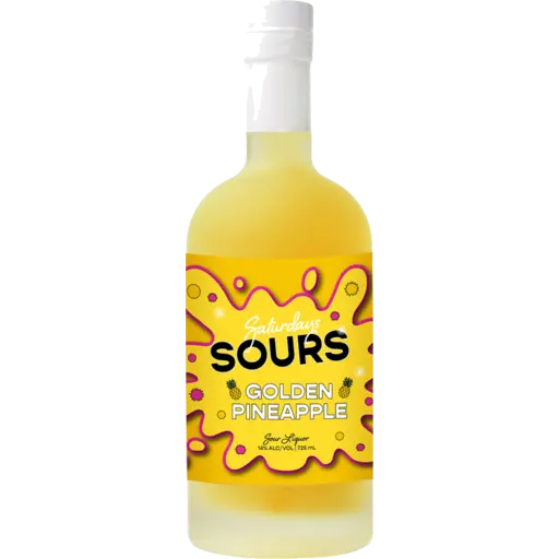 Saturdays Sours Pineaple 725ml