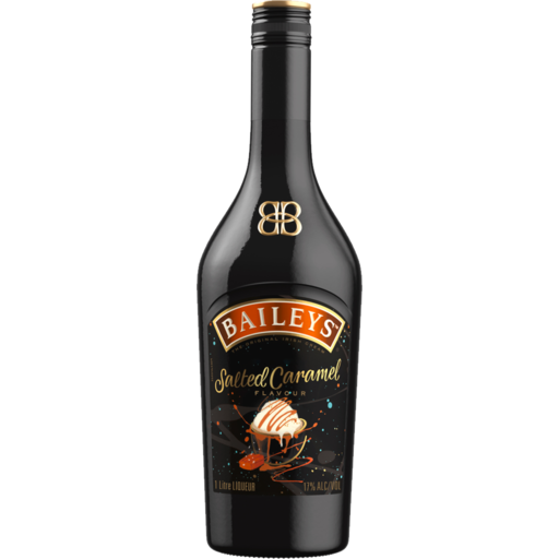 Baileys Salted Caramel 1L Irish cream liqueur bottle NZ