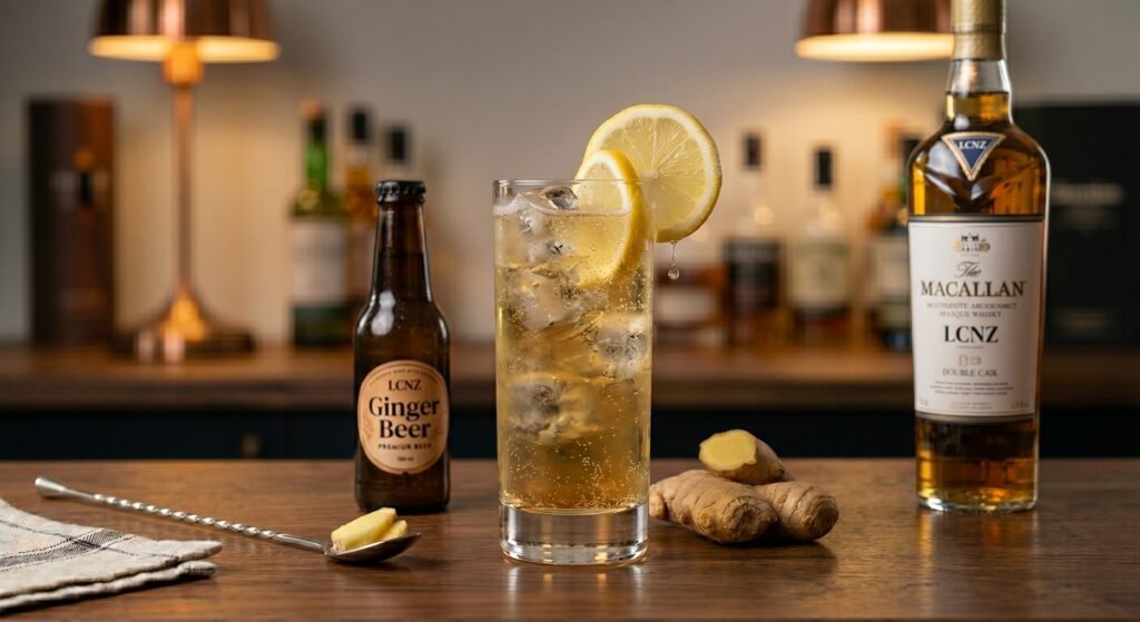 Whisky Highball (With Ginger Beer)