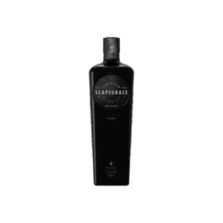 Scapegrace Black Gin 200ml bottle New Zealand craft gin