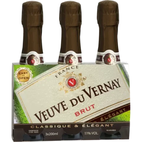 Veuve Du Vernay Brut 8x3x200ml